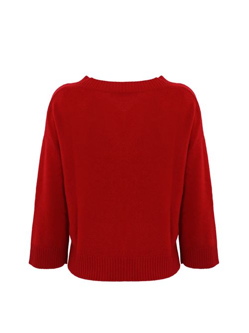 Maglia Leva in cashmere rosso WEEKEND MAX MARA | 2425366011600003